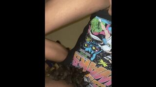 Trans Girl Pisses In Pussy Step Sister Pisses and Cums Heavy Loads