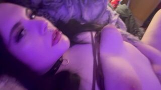 Post op TS gets fucked by sex machine