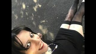 Goth billionaire tgirl