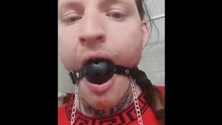 TS slut bondage