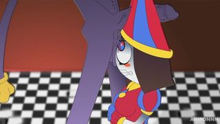 POMNI FROM DIGITAL CIRCUS IS SERVING BIG BUNNY COCK! Hentai Rule34