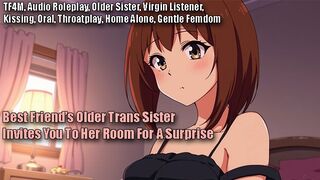 [TF4M] Your Best Friend’s Older Trans Sister Invites You To Her Room For A Surprise [ASMR Roleplay]