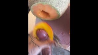 HOT TRANS GIRL FRUITY MASTURBATION