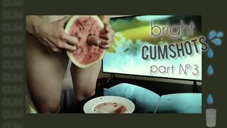 Compilation part №3 unusual scenes, cum on eat and more. Moaning