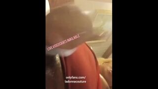 Stroke with me. Full Video on OFs