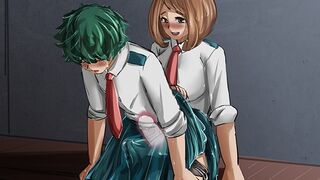 Wholesome Ochaco Fucks your ass \Voiced Anal JOI Futa hentai/