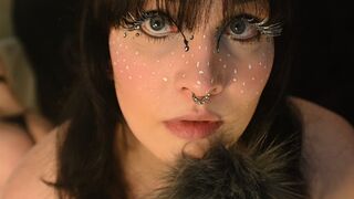 | JOI & ASMR | Dream Trans Goth GF clicker trains you Pt.1