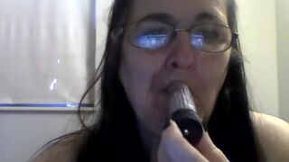 womans big mouth